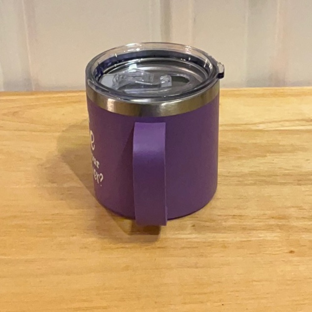 Purple Nurse Mug with Lid - Picture 2 of 10